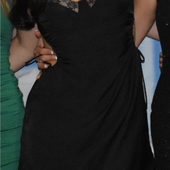 Princess Polly Black Dress (Hazel Cut Out Mini Dress) - Picture 5 of 6